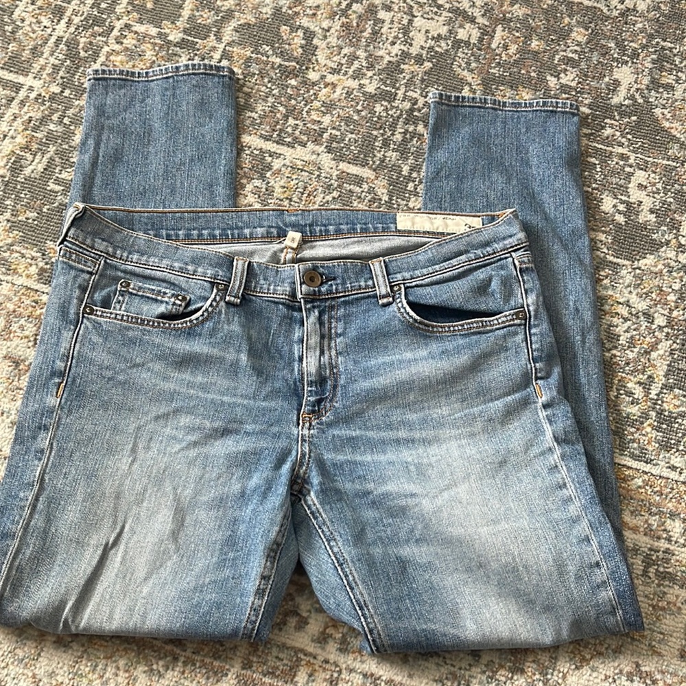 Rag & bone skinny high waisted
